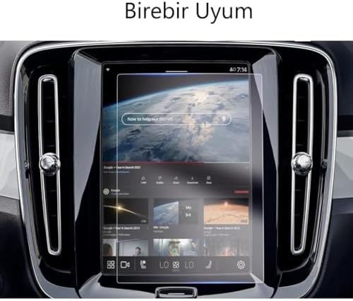 XC90 9 inç Mat Ekran Koruyucu Multimedya Navigasyon