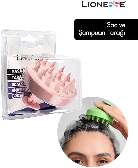 Saç Masaj Ve Şampuan Fırçası