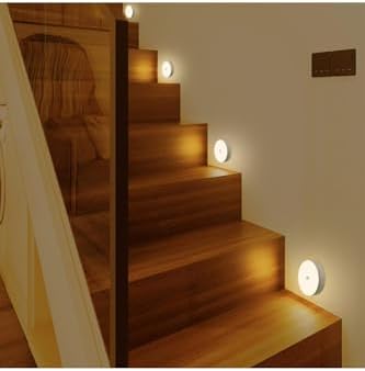 Hareket Sensörlü Şarjlı Led Lamba - Banyo Mutfak Otomatik Lamba (2)