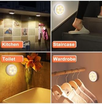 Alternative view of Hareket Sensörlü Şarjlı Led Lamba - Banyo Mutfak Otomatik Lamba (2)