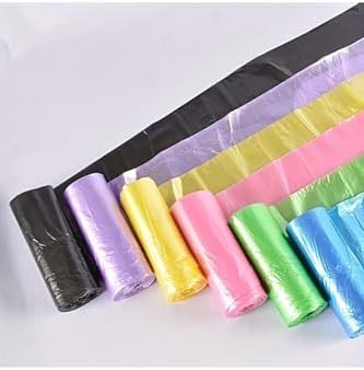 Büyük Boy 65X70 Çilek Kokulu Büzgülü Çöp Poşeti 100 Adet (10 PAKET) Çöp Torbası 60 Litre