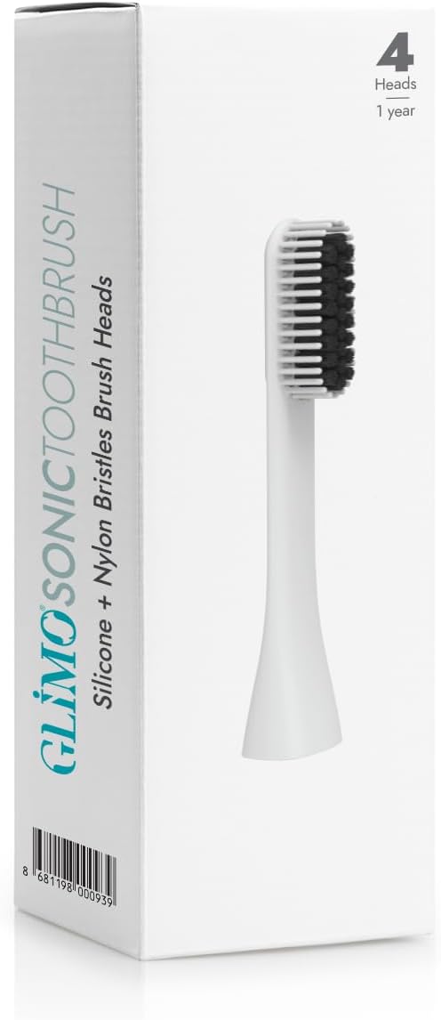 Alternative view of Glimo Nylon & Silicone 4 Şarjlı Diş Fırçası Başlığı -