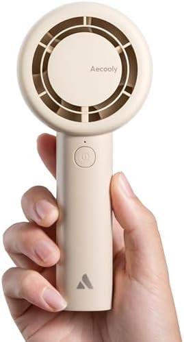 Alternative view of Taşınabilir Taşınabilir Turbo Fan [16H Maksimum Soğutma Süresi], 5 Hızlı USB Şarj Edilebilir Mini Kişisel Pille Çalışan Küçük Cep Soğutma Fanı Kadınlar, Seyahat, Ev, Ofis, Plaj, Kirpik için