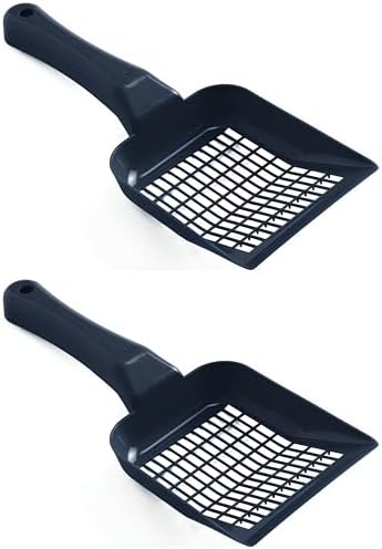 2 Adet Tırmıklı Büyük Boy Kedi Kumu Küreği 28CM