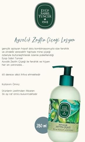 Alternative view of Ayvalık Zeytin Çiçeği Losyon 280 ml, Gül suyu 30'lu, Verbena & Zinde 50'li, Kiraz Çiçeği 150'li ve Rosie