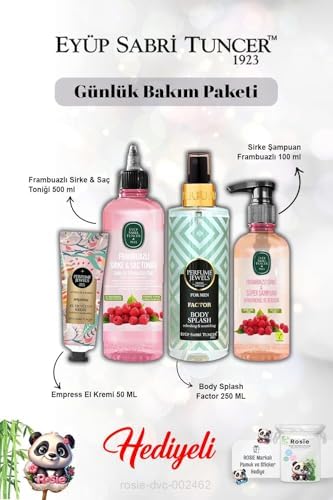 Alternative view of Splash Factor Vücut Spreyi, Frambuaz Tonik ve Şampuan, The Empress Krem ve Rosie