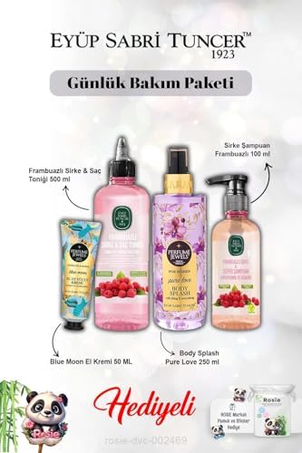 Alternative view of Pure Vücut Spreyi, Frambuaz Tonik ve Şampuan, Krem Blue ve Rosie