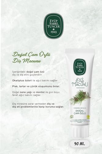 90 ml Diş Macun Seti Karanfil, Zencefil, Lavanta, Kakao, Çam Özlü ve Rosie