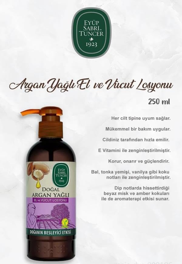 Argan Losyon, Blue Krem, Hindistan Cevizi Duş Jeli, Frambuaz Tonik, Zeytinyağlı Şampuan ve Rosie