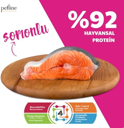 Alternative view of Petline Sensiplus Sterilised Kısırlaştırılmış Kediler İçin Kuru Kedi Maması, Tahılsız, Somonlu, Yetişkin, 1.5Kg
