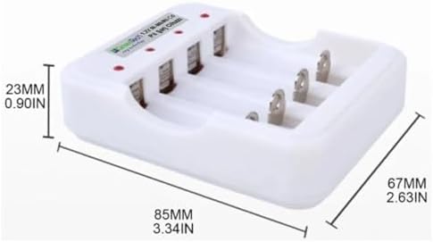 Pil Şarj Cihazı (Dört Yuvalı) - 1.2V Ni-Mh/Ni-Cd AA/AAA/GT-BC04