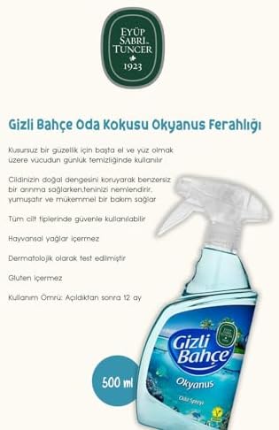 Köpük Sabun 500ml, Oda kokusu 500ml Okyanus ve Rosie Pamuk