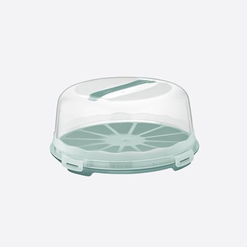 Alternative view of Kek Taşıma Kabı, BPA İçermeyen Plastik, Saplı ve Kilitli Kek Fanusu, Taşınabilir ve Güvenli Saklama Çözümü (Yuvarlak)