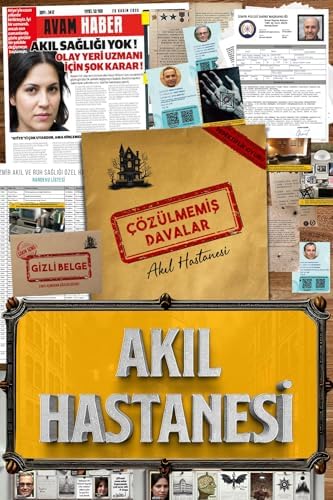 Çözülmemiş Davalar Dedektiflik Suç Çözümleme Oyunu Akıl Hastanesi Dosyası - Gizem Bulmaca Cinayet Çözme Kutu Oyunları - Katil Bulma Dedektif Oyunu - Suçlu Kim, Cinayeti Çözebilir Misin? (Dava-6)