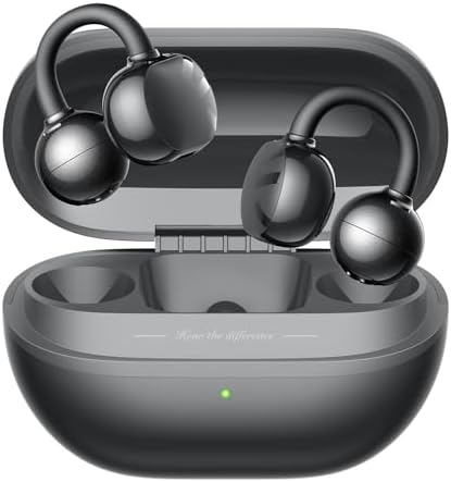 Soundpeats POP Clip Open-Ear ENC OWS Bluetooth 5.4 Kablosuz Kulaklık Siyah