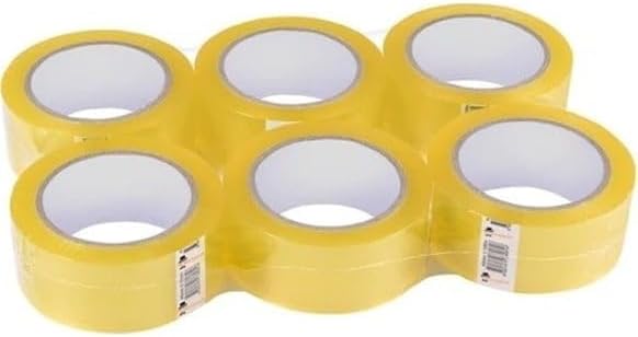 Luxbants 100 Metre 6 Adet Şeffaf Koli Bandı 45x100m