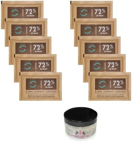 Alternative view of Humidity 72 60g Humidor Puro Kutusu Nemlendirici 10lu Paket