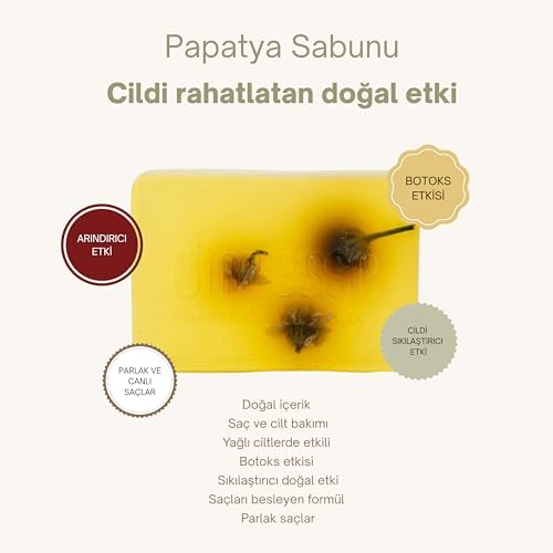 Alternative view of Papatya Sabunu 120 gr - Yağlı Ciltler İçin Doğal Bakım, Sıkılaştırıcı Botoks Etkili, Papatya Yağı ve Taneleri ile Saç ve Cilt Temizliği
