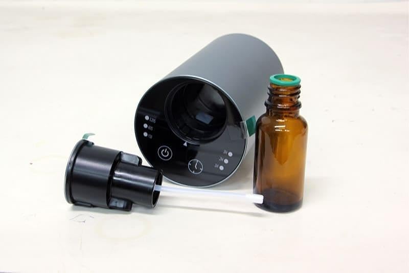 Alternative view of Şarjlı USB'li Araç Ev Hava Uçucu Yağ Aroma Difüzörü Susuz Model Altın