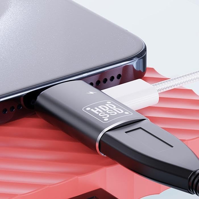 Alternative view of 2in1 Type-C To Type-C Ve Usb Dönüştürücü Çevirici Otg Type-C To Şarj Ve Otg 3.0 Dönüştürücü