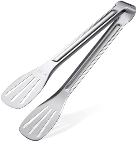 Mutfak Maşası, Gıda Sınıfı 304 Paslanmaz Çelik Mutfak Maşası, Kolay Temizlenebilir Pişirme Maşası, Kolay Kavrama Metal Barbekü Maşası, Kızartma Maşası Gereçleri için Pişirme Mutfak Maşası