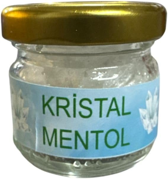 Alternative view of Buhurdanlık Sauna Hamam İçin Doğal Kristal Mentol Kavanoz 10 gr Crystal Menthol