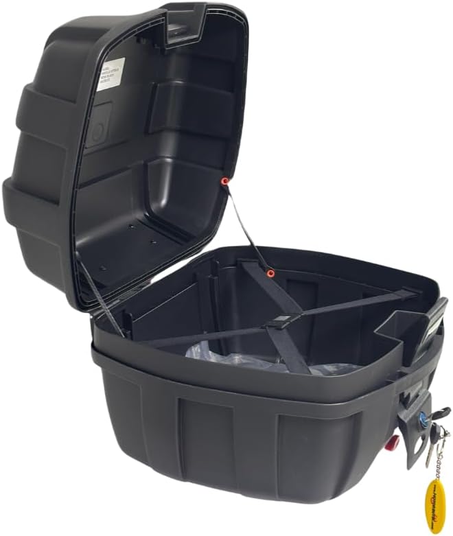 Alternative view of WHEELIE XT730-B 37 Litre Motosiklet Arka Çanta Siyah Su Geçirmez Tak Çıkart Özellikli ABS Top Üniversal