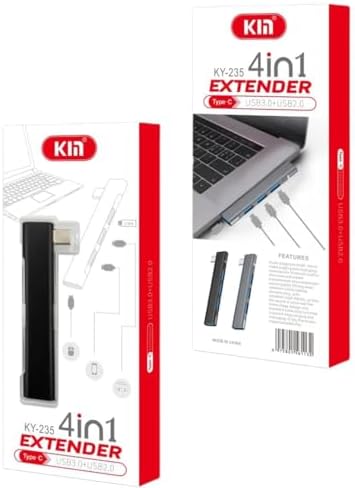 Alternative view of KY 235 TYPE C TO USB HUB TYPE C USB ÇOĞALTICI