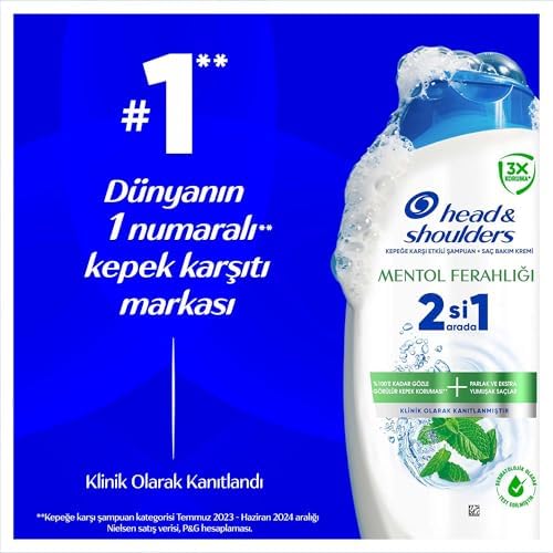Alternative view of & Shoulders Mentol Ferahlığı 2'si 1 Arada Kepeğe Karşı Etkili Şampuan 300ml