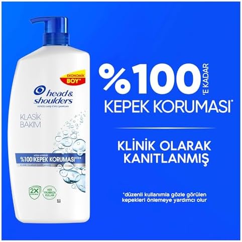 & Shoulders Klasik Bakım Kepeğe Karşı Etkili Şampuan 800ml