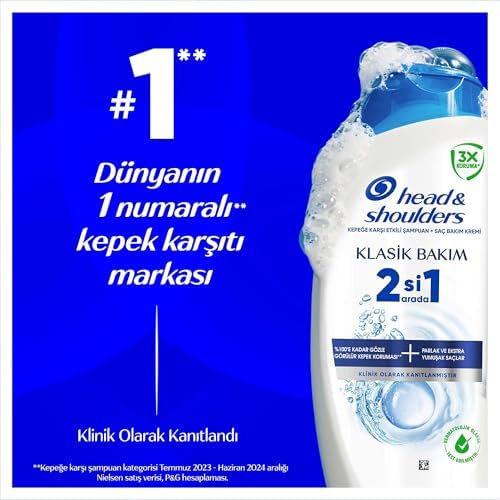Alternative view of & Shoulders Klasik Bakım 2'si 1 Arada Kepeğe Karşı Etkili Şampuan 300ml