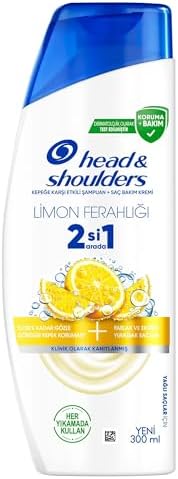 Alternative view of & Shoulders Limon Ferahlığı 2'si 1 Arada Yağlı Saçlar için Kepeğe Karşı Etkili Şampuan 300ml