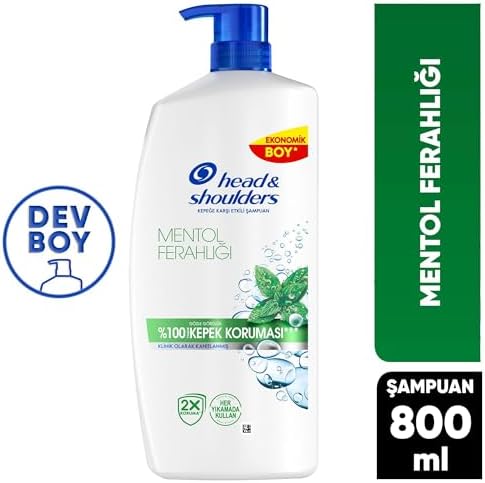 & Shoulders Mentol Ferahlığı Kepeğe Karşı Etkili Şampuan 800ml