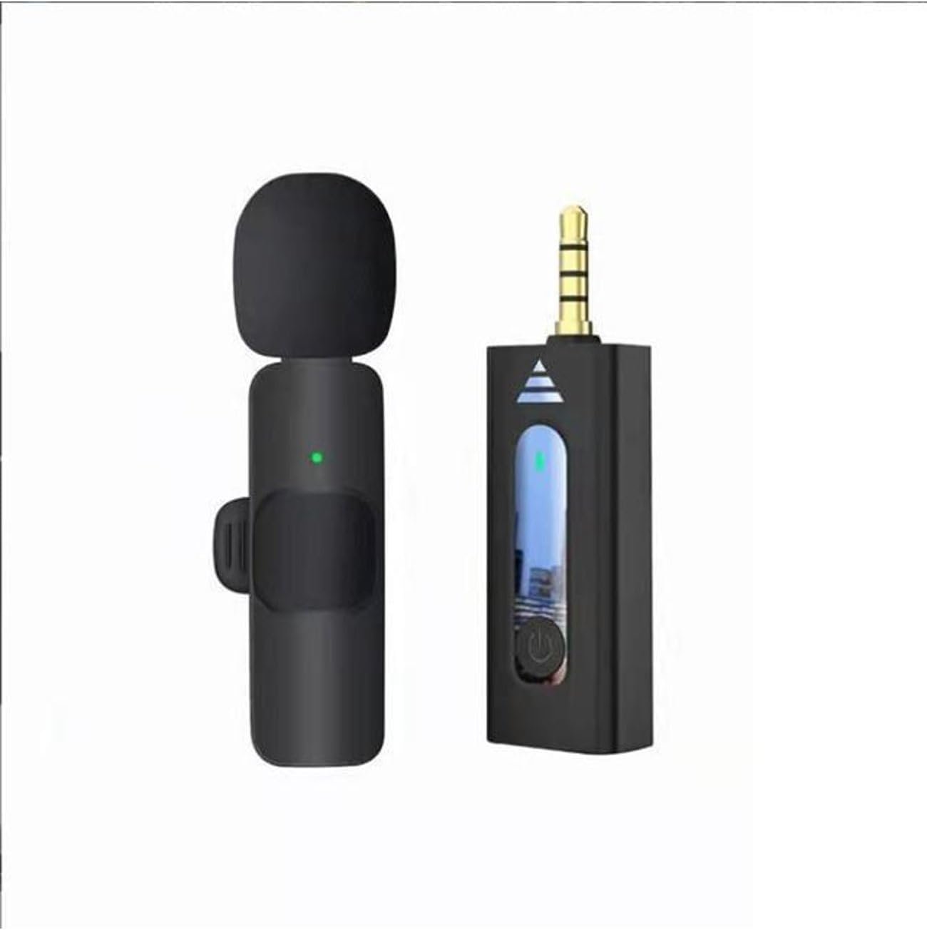K35 Microphone Kablosuz Yaka Mikrofonu 360° Çok Yönlü Gürültü Azaltma Type-C Akıllı Telefon ile Uyumlu YouTube için Tablet Facebook Canlı Akış Video Kaydı Vlog Röportaj uyumlu