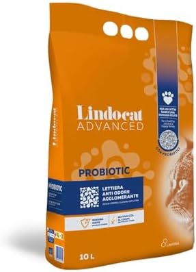 Alternative view of Lindocat Advanced Probiotic Kötü Bakterileri Önleyici Topaklanan Kedi Kumu 10L