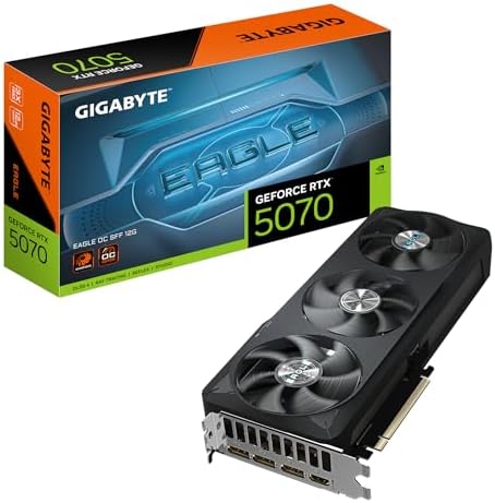 GIGABYTE VGA NVIDIA 12GB GDDR7 RTX5070 EAGLE OC SFF GV-N5070EAGLE OC-12GD