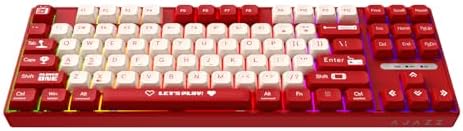 Alternative view of AJAZZ AK870 MC Kablolu Mekanik Oyun Klavyesi Kırmızı Klavye Brown Switch