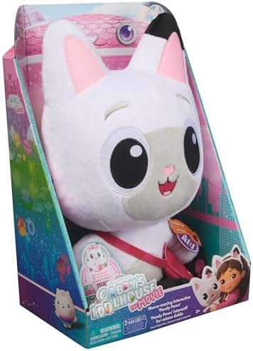: Film – Etkileşimli pelüş panda patisi, 33 cm, çanta ve aksesuarlı, 3 yaşından büyük çocuklar için