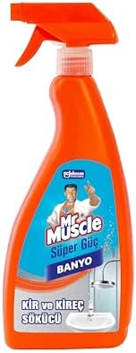 Mr. Muscle Süper Güç, Banyo Temizleyici, 750 ml