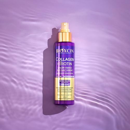Collagen & Biotin Hacim Veren Sıvı Saç Kremi 150 ml – İnce Telli ve Hacimsiz Saçlar İçin Dolgunlaştırıcı ve Nemlendirici Bakım Spreyi