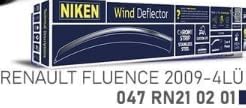 Alternative view of NIKEN Kromlu Cam Rüzgarliği Renault Fluence 2009-4Lü - NKN 047 RN18 02 01