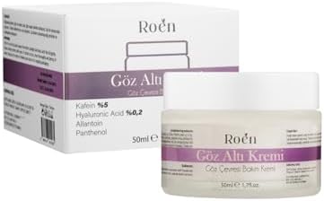 Göz Altı Morluk Kremi Kafein%5 Hyaluronic Acid%0,2 Koyu Halka, Şişlik ve Bakım Kremi 50ml
