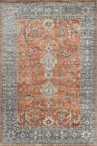 Soleil Desenli Şönil Pamuk Tabanlı Yıkanabilir Kaymaz Antibakteriyel Salon Halısı 160x230