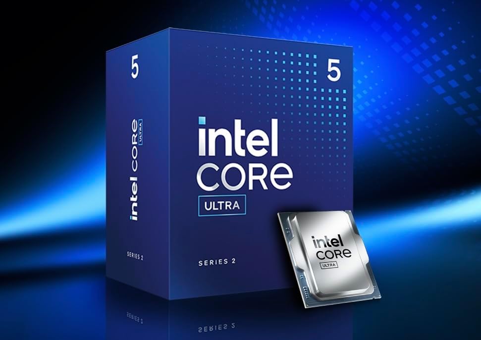 Alternative view of Intel® Core™ Ultra 5, 225.10 Çekirdekli (6 P-Cores + 4 E-Cores) 4.9 GHz'e kadar masaüstü işlemci sistemleri için