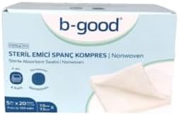 B-GOOD NW Gaz Kompres 7,5 x 7,5 100 lü