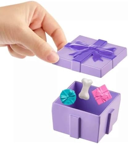 Alternative view of POLLY POCKET™ POLLY™ Doğum Günü Partisi Paketi Polly Doğum Günü Partisi Paketi, bebek ve evcil hayvan oyun seti, moda ve yiyecek temalı aksesuarlar, seyahat oyuncağı JCC33