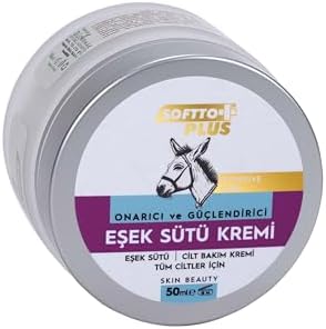 SOFTTO PLUS ONARICI & CİLT GÜÇLENDİRİCİ EŞEK SÜTÜ KREM 50 ML