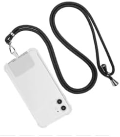Alternative view of Tüm Telefon Modelleri ile Uyumlu Boyun Askısı – Ayarlanabilir, Silikon Askı Aparatı - Siyah