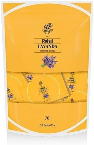 Rebul Lavanda Kolonyalı Mendil 50'li