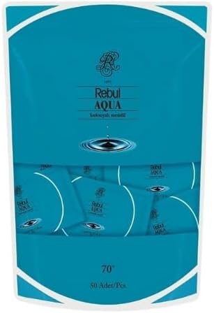 Rebul Aqua Kolonyalı Mendil 50'li